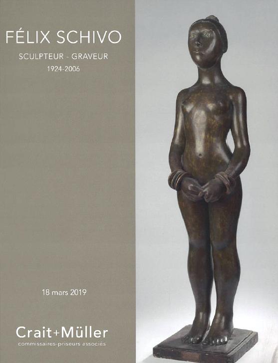 Crait+Muller March 2019 Felix Schivo Sculptor-Engraver 1924-2006