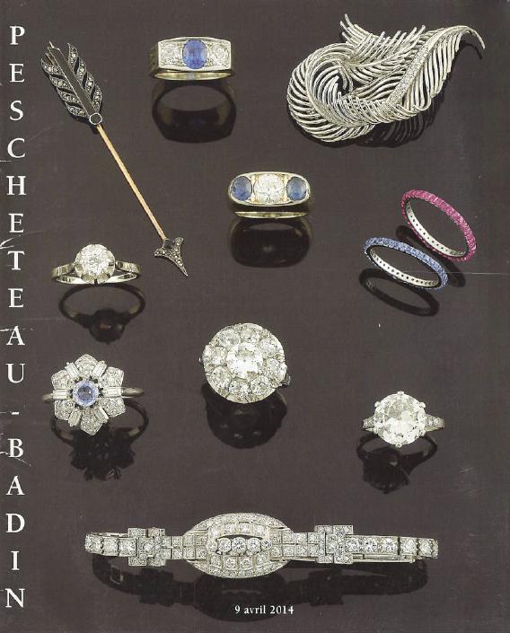 Badin April 2014 Jewelry, Watches, Objects of Showcase, Silver - Click Image to Close