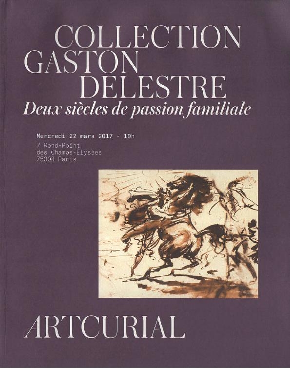 Artcurial March 2017 Gaston Delestre Collection