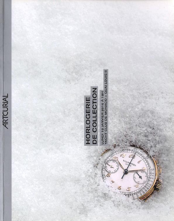 Artcurial January 2016 Watches Collector's