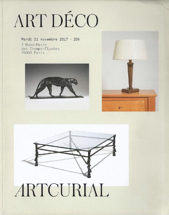 Artcurial November 2017 Art Deco