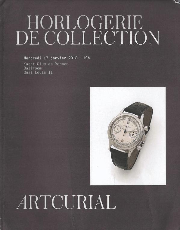 Artcurial January 2018 Watches Collector's