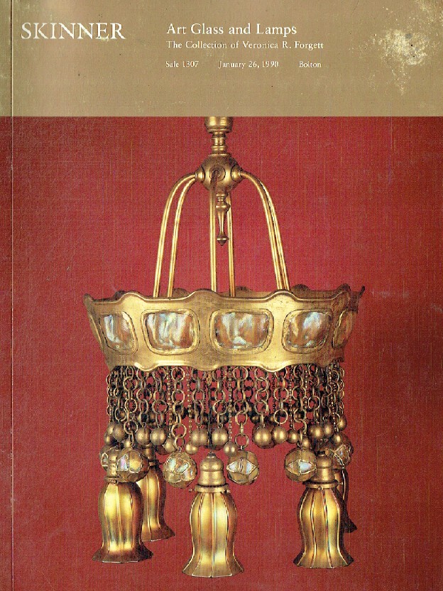 Skinner January 1990 Art Glass & Lamps Coll. Veronica R. Forgett (Digital Only)