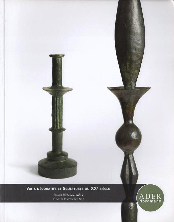 Ader Nordmann December 2017 20th Century Decorative Arts & Sculptures