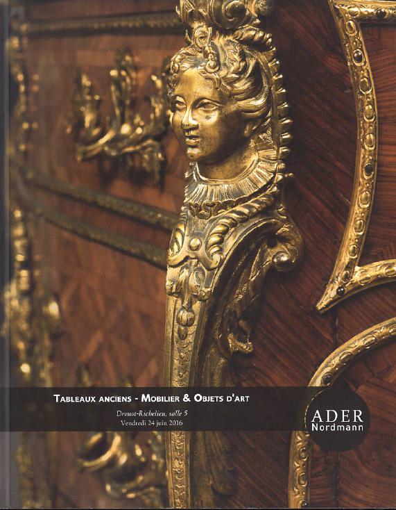 Ader Nordmann June 2016 Old Paintings - Furniture & Works of Art