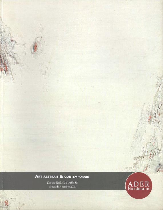 Ader Nordmann October 2018 Abstract & Contemporary Art