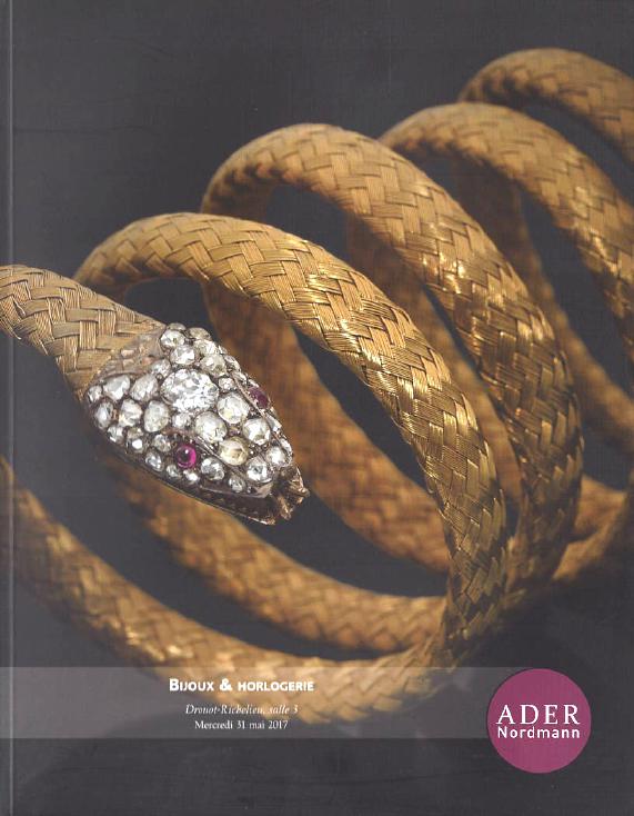 Ader Nordmann May 2017 Jewelry & Watches