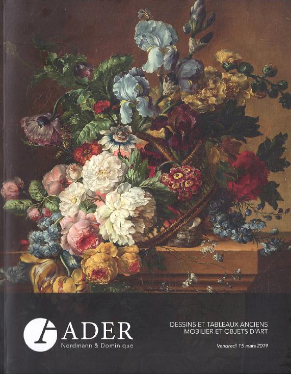 Ader Nordmann March 2019 Old Drawings & Paintings, Furniture and WOA