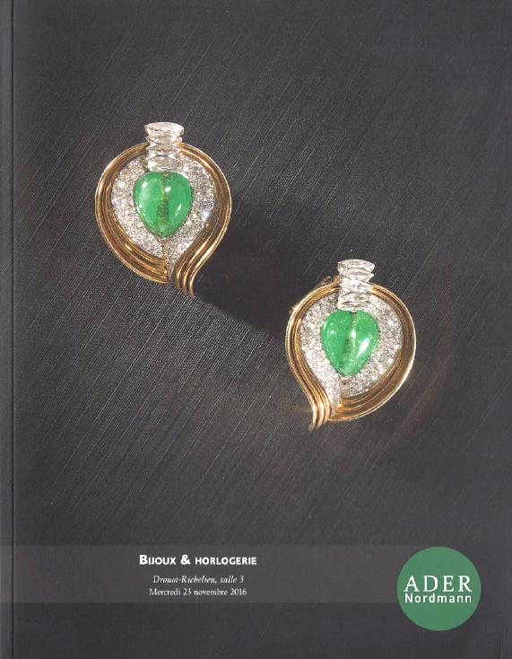 Ader Nordmann November 2016 Jewelry & Watches