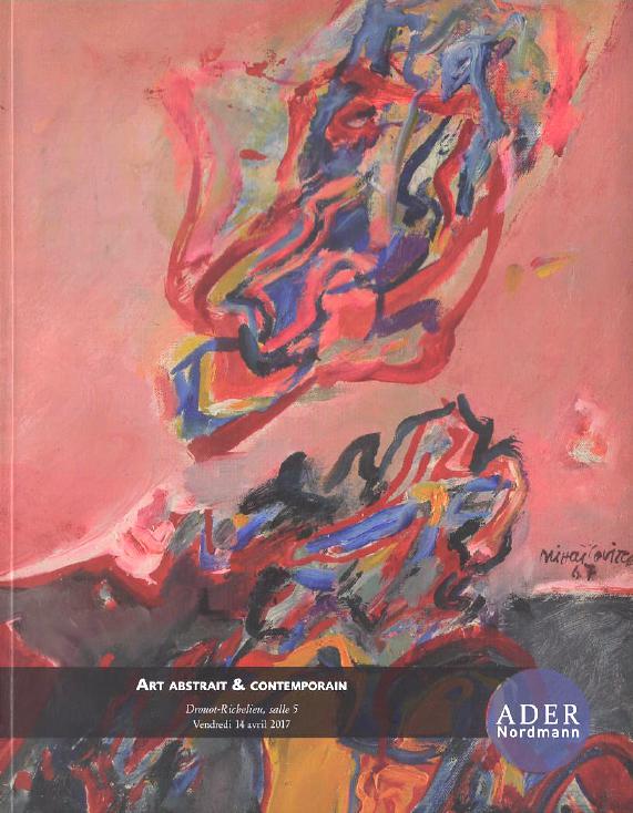 Ader Nordmann April 2017 Abstract & Contemporary Art