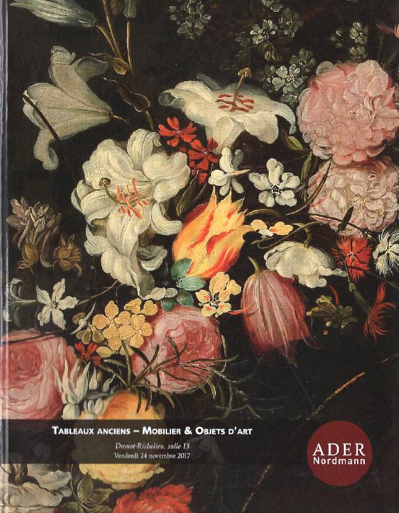 Ader Nordmann November 2017 Old Paintings - Furniture & Works of Art