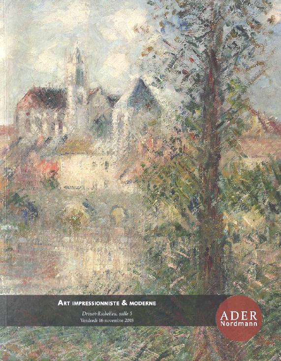 Ader Nordmann November 2018 Impressionist & Modern Art