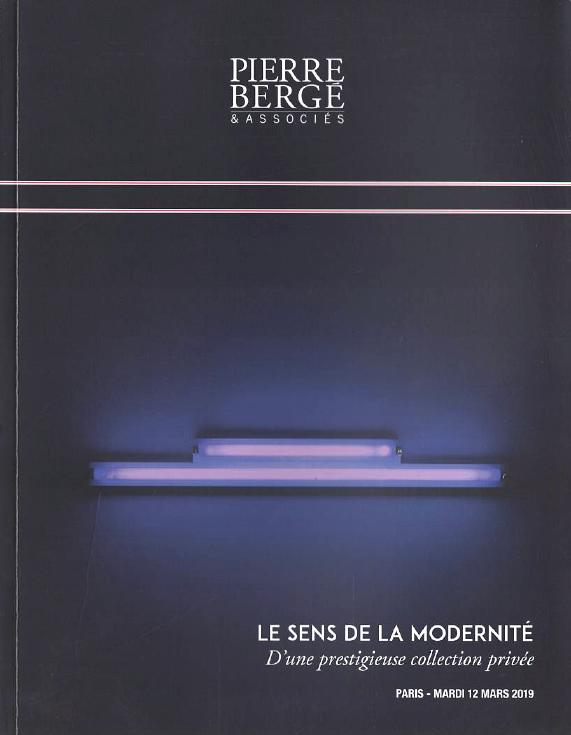 Pierre Berge March 2019 The Meaning of Modernity Coll.- Prestigious Private