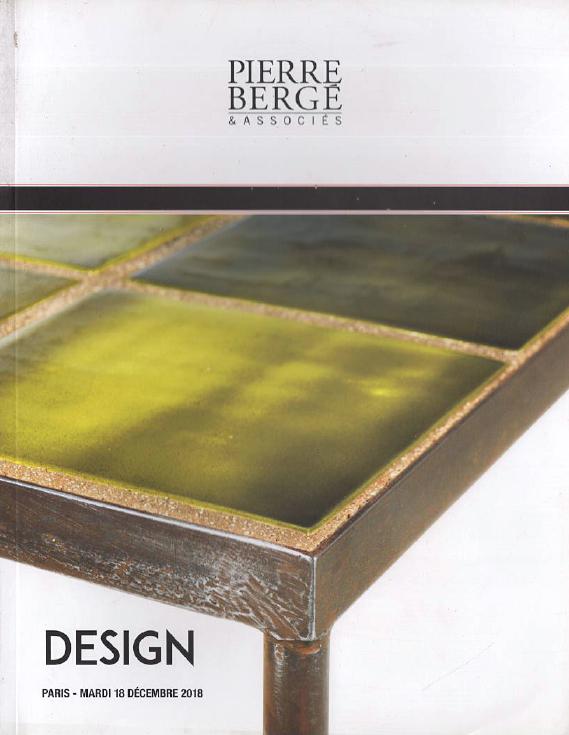 Pierre Berge December 2018 Design