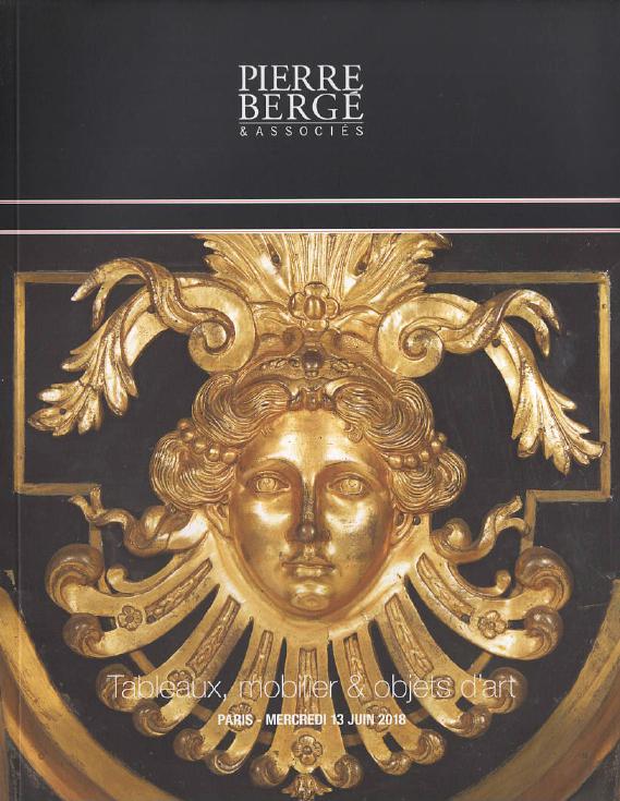 Pierre Berge June 2018 Paintings, Furniture & Works of art