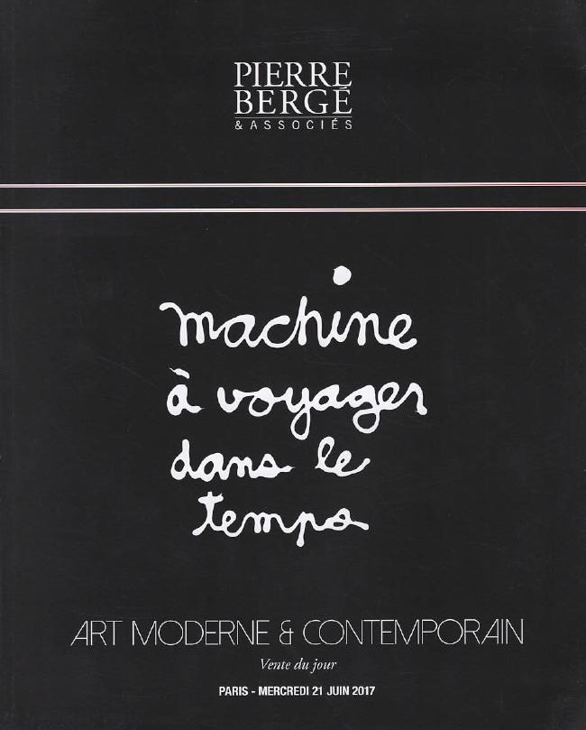 Pierre Berge June 2017 Modern & Contemporary Art