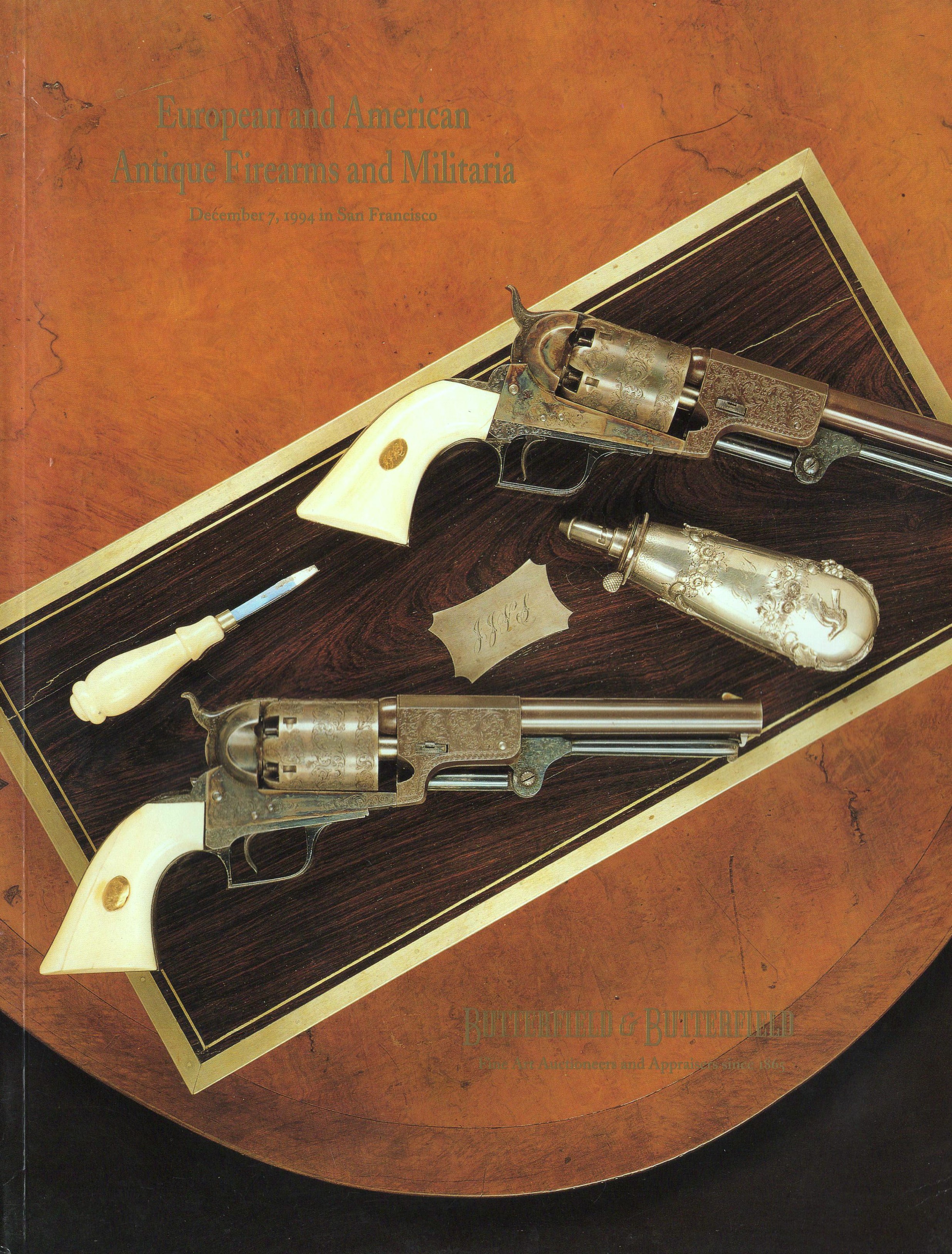 Butterfield & Butterfield December 1994 European & American, Antique Firearms an