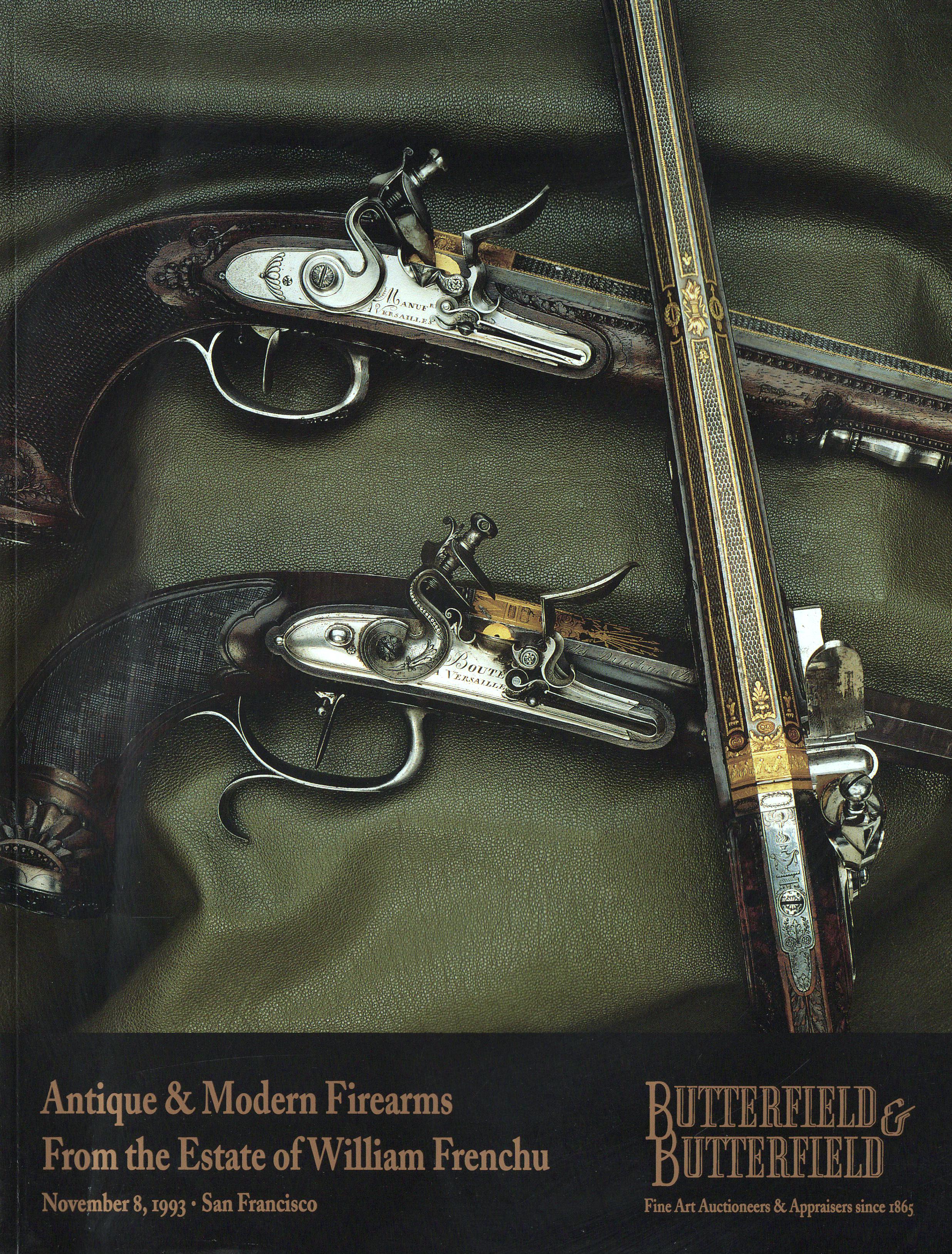 Butterfield & Butterfield November 1993 Antique & Modern Firearms from the Estat
