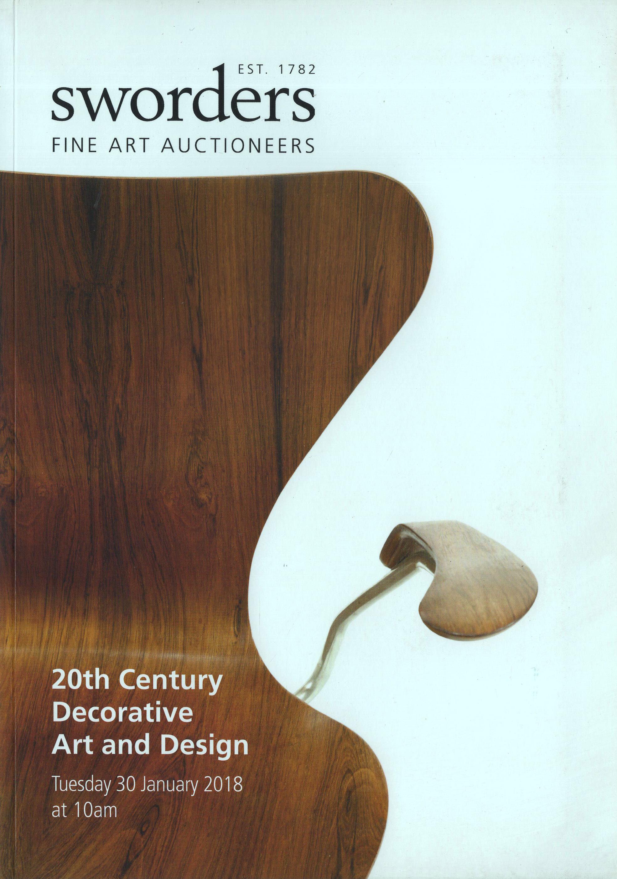 Sworders January 2018 20th Century Decorative Art & Design