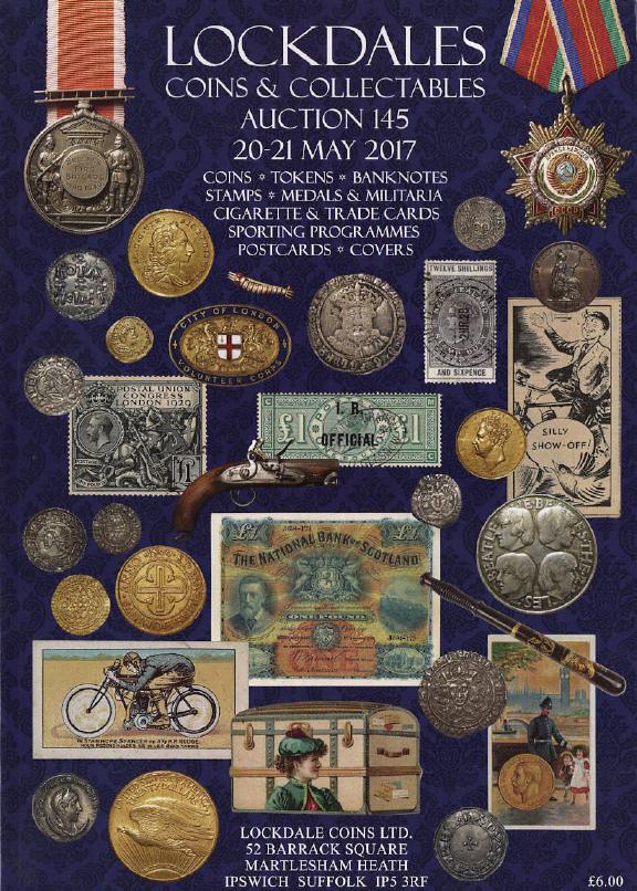 Lockdales May 2017 Coins, Banknotes, Stamps, Medals & Militaria & Postcards