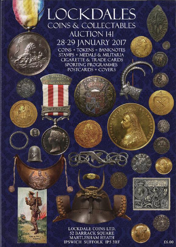 Lockdales January 2017 Coins, Banknotes, Stamps, Medals & Militaria & Postcards
