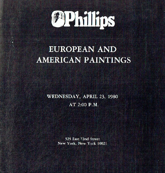 Phillips November 1979 European & American Paintings