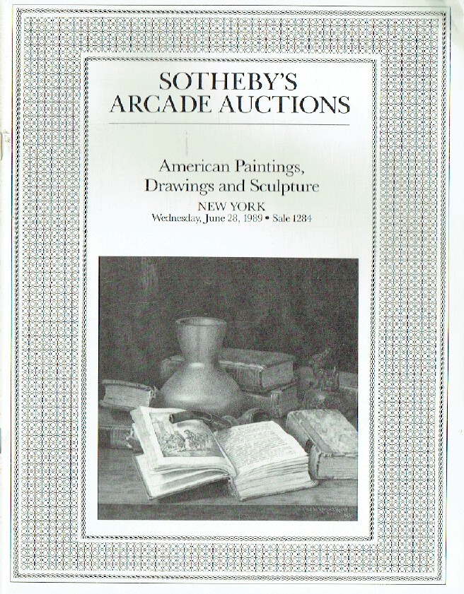 Sothebys June 1989 American Paintings, Drawings & Sculpture