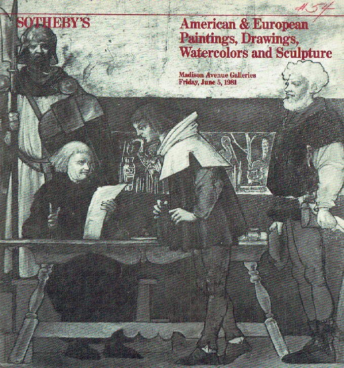 Sothebys June 1981 American & European Paintings