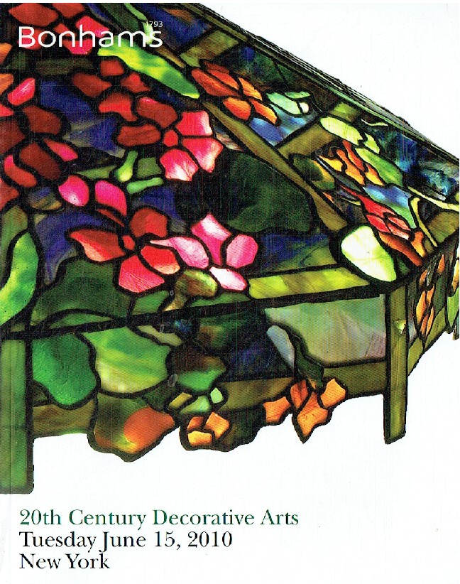 Bonhams June 2010 20th Century Decorative Arts