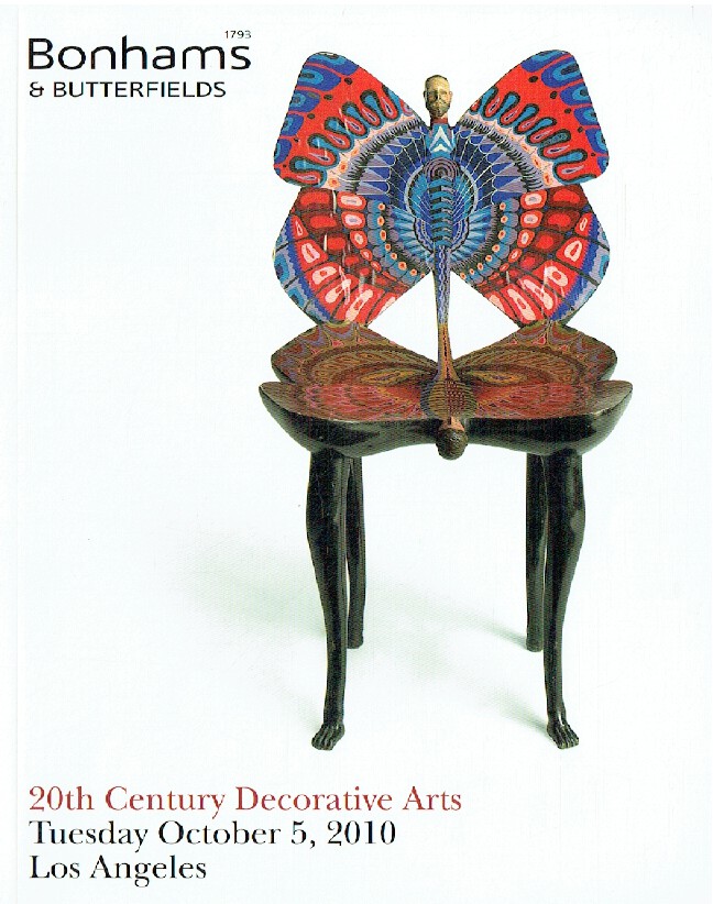 Bonhams & Butterfield October 2010 20th Century Decorative Arts - Click Image to Close