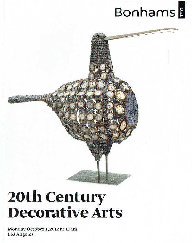 Bonhams October 2012 20th Century Decorative Arts - Click Image to Close