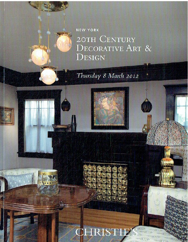 Christies March 2012 20th Century Decorative Art & Design