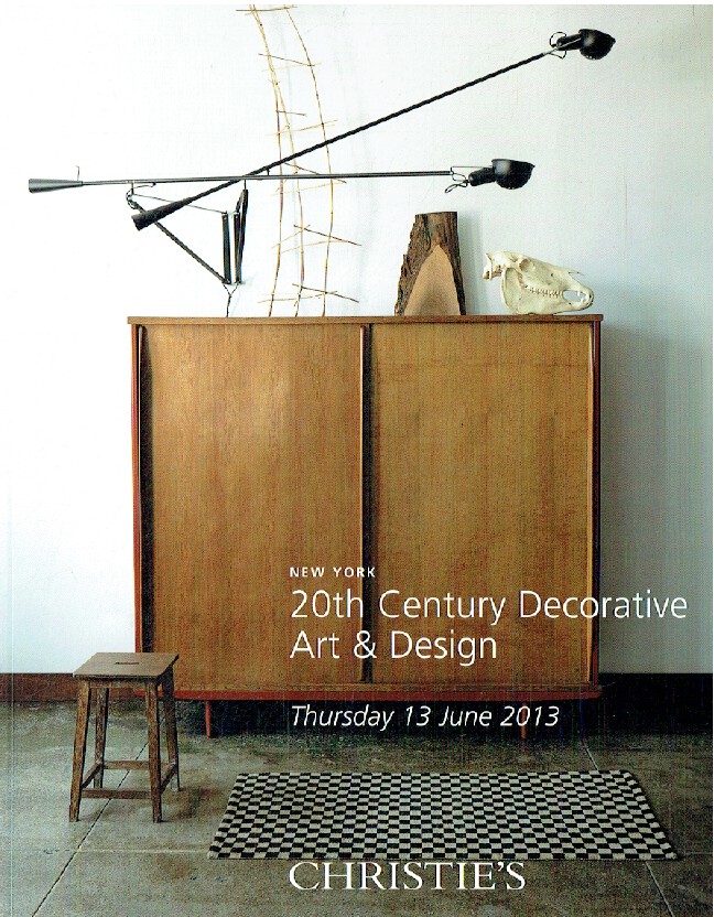Christies June 2013 20th Century Decorative Art & Design