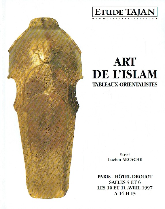 Etude Tajan April 1997 Islamic Art & Orientalist Paintings - Click Image to Close