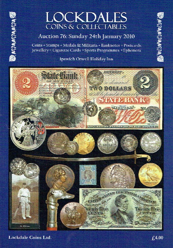 Lockdales January 2010 Coins, Stamps, Medals & Militaria & Banknotes etc
