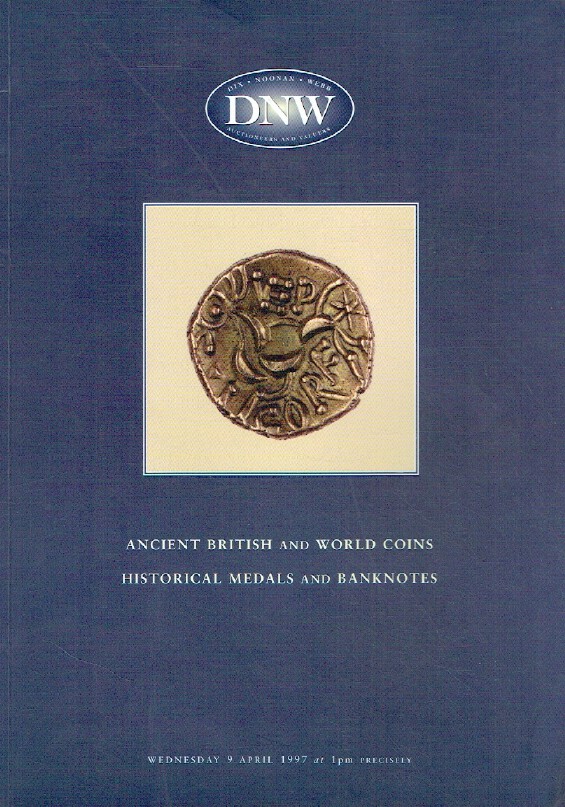 DNW April 1997 Ancient British & World Coins, Historical Medals & Banknotes