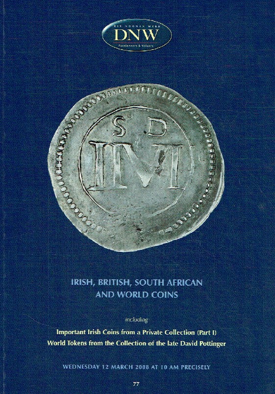 DNW March 2008 Irish, British, South African & World Coins