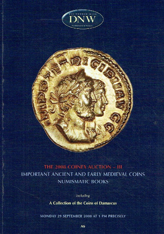 DNW September 2008 Important Ancient and Early Medieval Coins, Numismatic Books