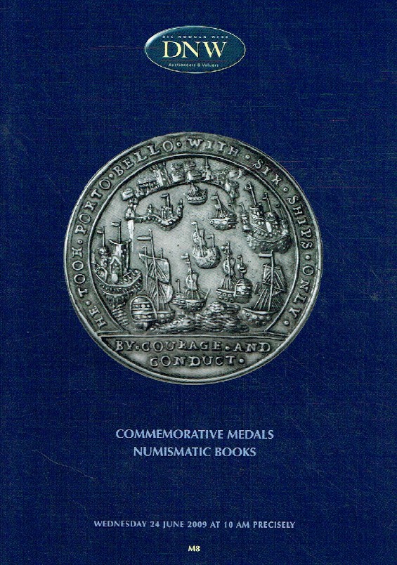 DNW June 2009 Commemorative Medals & Numismatic Books