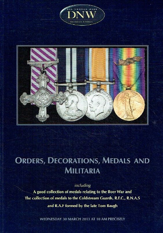DNW March 2011 Orders, Decorations, Medals & Militaria