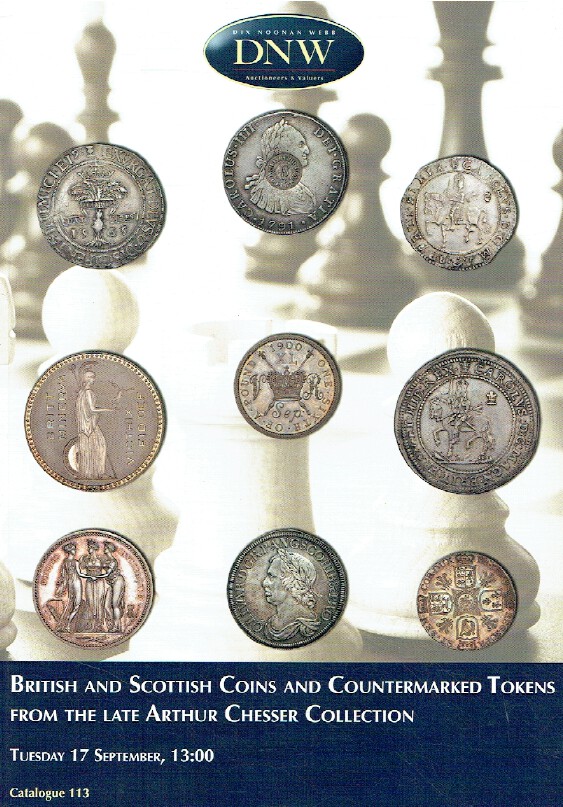 DNW September 2013 British & Scottish Coins and Tokens - Arthur Chesser