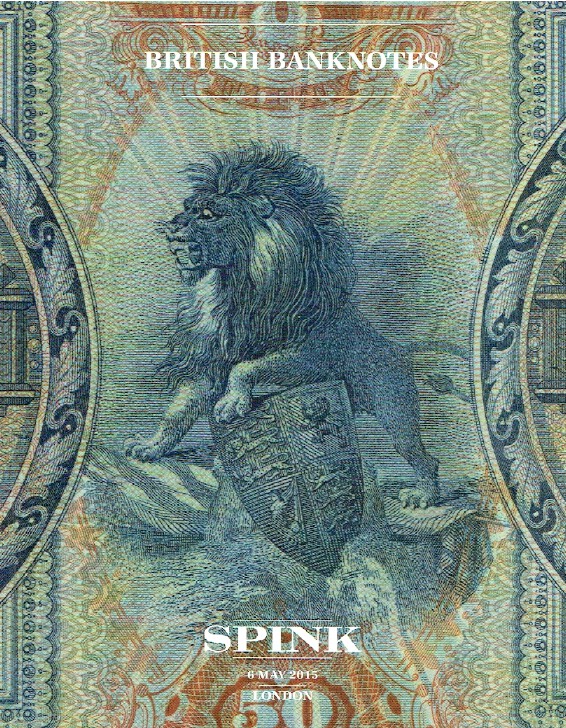 Spink May 2015 British Banknotes