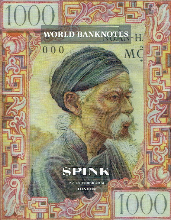 Spink October 2013 World Banknotes