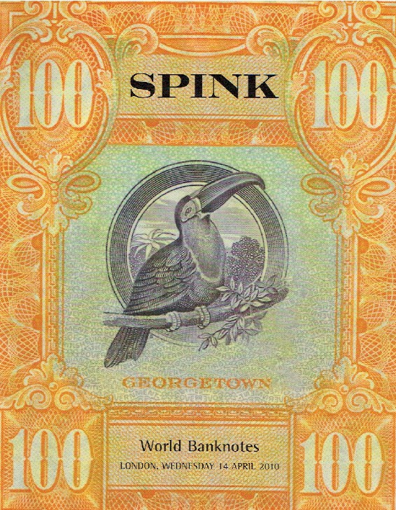 Spink April 2010 World Banknotes