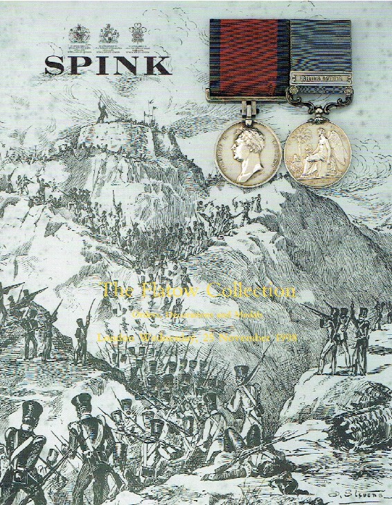 Spink Nov 1998 The Flatow Coll. - Orders, Decorations & Medals (Digital only)