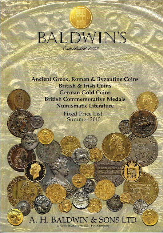 Baldwins Summer 2010 Fixed Price List - Ancient Greek & Byzantine Coins & Medals - Click Image to Close