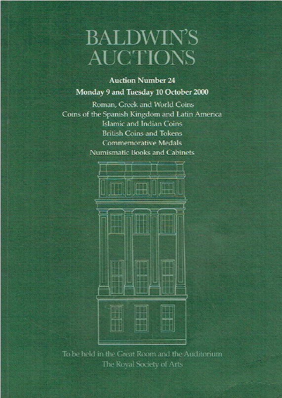 Baldwins October 2000 Roman, Greek & World Coins & Commemorative Medals