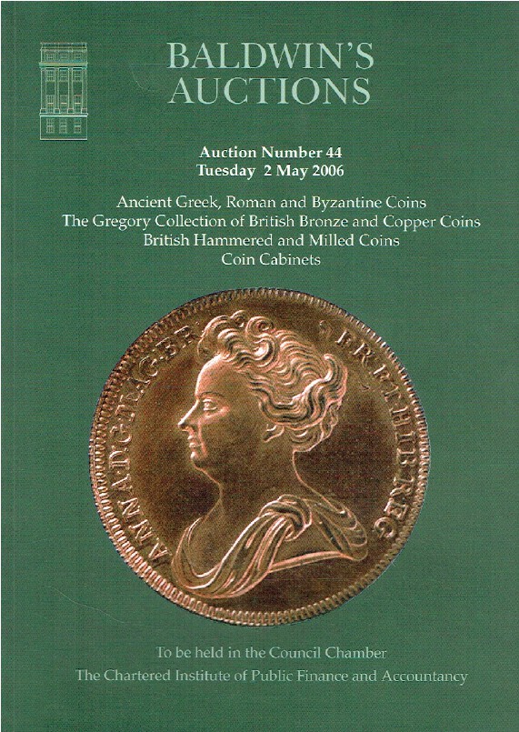 Baldwins May 2006 Ancient Greek, Roman & Byzantine Coins - Gregory Collection - Click Image to Close