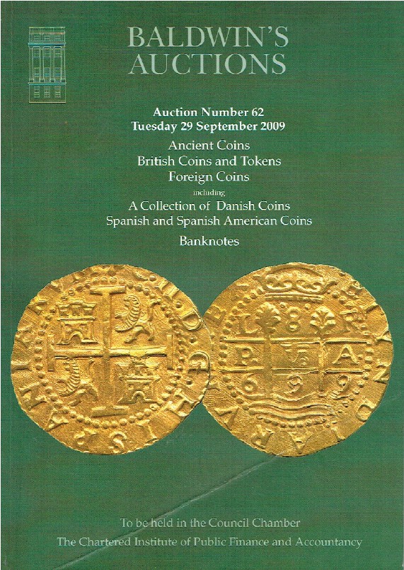 Baldwins September 2009 Ancient, British & Danish Coins & Tokens & Banknotes - Click Image to Close