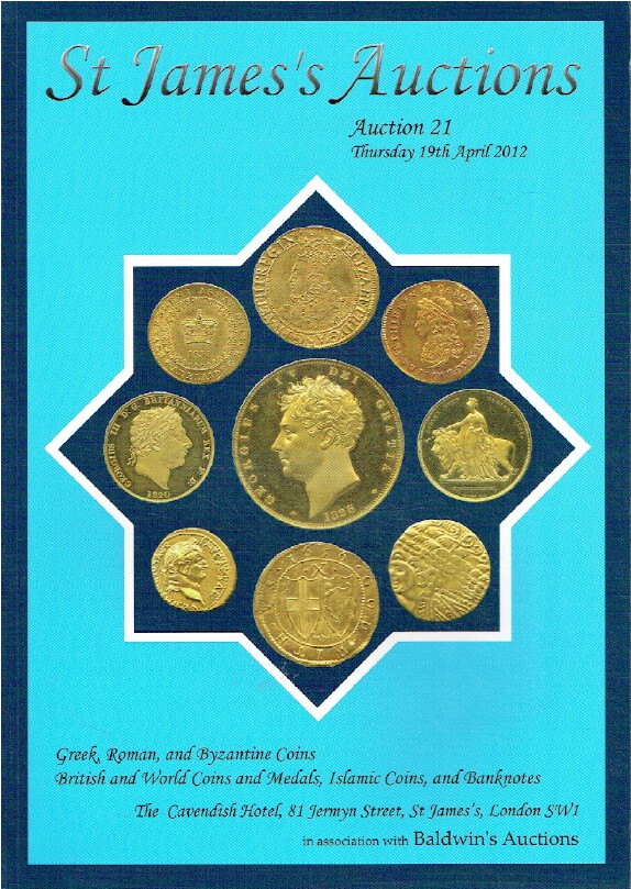 St James April 2012 Greek, Roman, Byzantine, British & World Coins & Medals,etc.